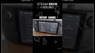 Steam Deck/Retroarch Setup Guide #retroarch #steamdeck #shorts