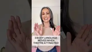3 body language moves that shown attraction #attraction #bodylanguage #datinglife #crush #cues