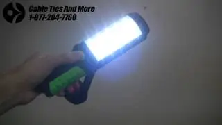 Pivoting and Rechargable LED Flashlight