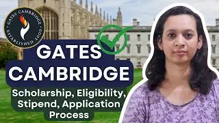 Apply now for GATES CAMBRIDGE Scholarship programme !
