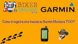 Come si registra una traccia su Garmin Montana 700?