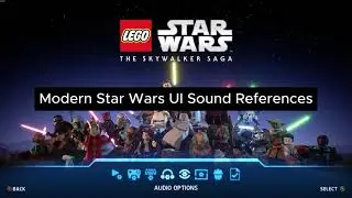 Modern Star Wars UI Sound References