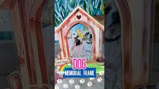 Cute dog picture frame. 🖼️🐾 #amazonfinds #custom #dog #petmemorial #giftideas