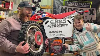 Changing Chain and Sprockets on 2004 CR85
