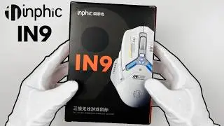 inphic IN9 SILENT Gaming Mouse Unboxing + Fortnite Gameplay