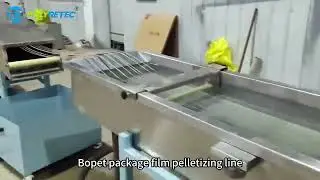 BOPET package film pelletizing line/PET granulation line