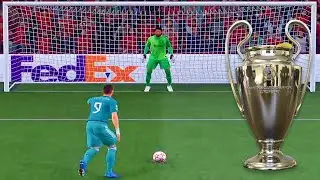 САЛАХ ПРОТИВ БЕНЗЕМЫ ФИНАЛ Лиги чемпионов Пенальти | FIFA 22 ЛИВЕРПУЛЬ ПРОТИВ РЕАЛ МАДРИД