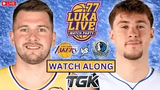LUKA returns to DALLAS! | Los Angeles Lakers vs Dallas Mavericks | WATCH ALONG & PLAY BY PLAY