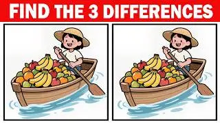 Find The Difference, Three Things Are Notice | Only Genius Can Find | Puzzle Game Challenge#77