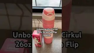 Cirkul 26oz StrawSip Flip Bottle Review Hydration Meets Aesthetic! #cirkul