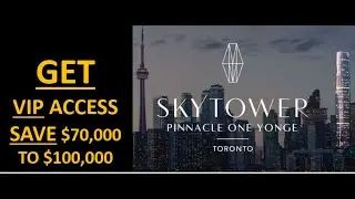 Toronto New Condos SKYTOWER at Pinnacle One Yonge By United Realty of Canada (UROC)