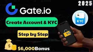 How to Register & KYC on Gate.io Tutorial 2024