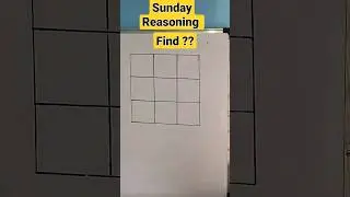 #maths  Sunday Morning Puzzle/Morning Reasoning/Math puzzle. #shorts #reasoning #trending 05.03.23
