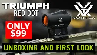 Совершенно новый коллиматорный прицел Vortex Optics Triumph! Всего за 99 долларов!