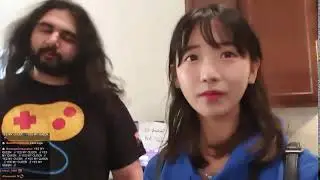 Korean streamer ready to sleep for a house
