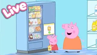 🍎 Peppa Pig Best Bites LIVE! 🐷 Peppa&rsquo;s Food & Cooking Moments |  Tales Full Episodes 24/7