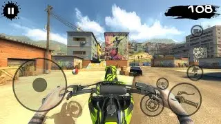 City Driving bike simulator game gameplay 3d