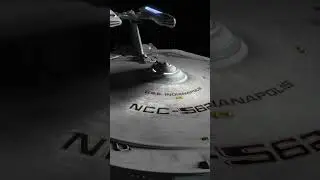 Constellation Class Flyby! #shorts  #startrek #spaceship #flyby #fanfilm  #scifi #constellation