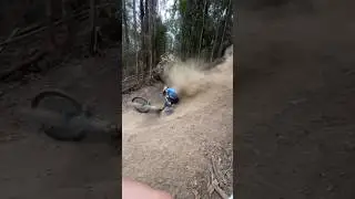 HUGE Crash for Ronan Dunne in Practice!! via - @ronandunne2002#redbull #hardline