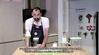 FOSA Kitchen intro with ENG caption (Vacuum container, vacuum glass carafes, vacuum bag)