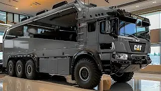 JUST REVEAL:2027 Caterpillar CatTitan X Camper | Extreme Off-Road Power Meets Luxury Living