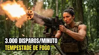 “Não Vamos Sair Vivos…” — Até O Disparo Tempestade Dela Derrubar Quarenta Inimigos Em Segundos