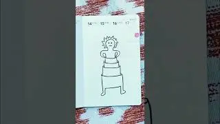 My first stopmotion (in a nolty planner)