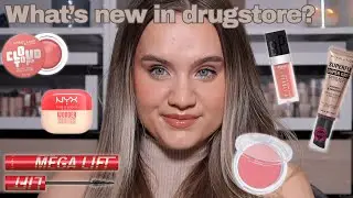 WHAT'S NEW IN DRUGSTORE MAKEUP FULL FACE FIRST IMPRESSIONS TRYING NEW DRUGSTORE MAKEUP HONEST REVIEW