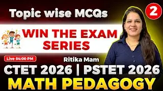 Math Pedagogy 🎯CTET 2026 | PSTET 2026 Class 2 by Ritika Mam 🔥 #pstet2026 #ctet2026