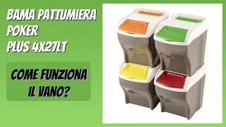 RECENSIONE (2026) : Bama Pattumiera Poker Plus 4x27LT. DETTAGLI