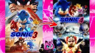 Making A Custom Sonic the Hedgehog Movie 4 Poster! [25k special!] #54