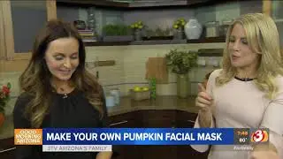 VIDEO: How to make your own pumpkin facial mask