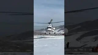 Helicopter Rescue from LOC at  -30 degree #helicopter#rescue#himalayas#winter#motivation#innovation