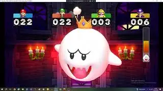 Mario Party 9 King Boo's Puzzle Attack Gameplay