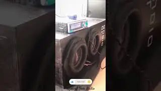 Double 12 inch 1000 Watt RMS Subwoofer test #caraudio #lbm #sony #jblbass