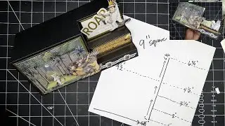 Free Form Friday: Making a Mega Slimline Side Stepper Card from Scratch! Step-by-Step Tutorial!