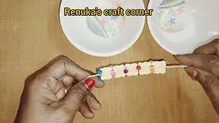 குட்டி ஜடை மாட்டி beaded hair band#beadedwork #diy #craft#diycrafts #handmade #handmadebeads