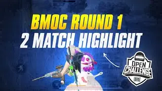 BMOC ROUND 1 ✨ 2 MATCH HIGHLIGHTS🔥 || TEAM STRIKERS