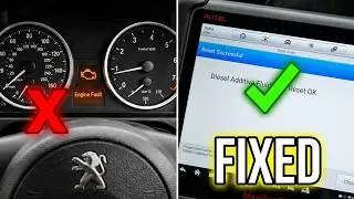 Сброс Citroen Peugeot Diesel Additive Fap Fluid Eolys Regen Fluid