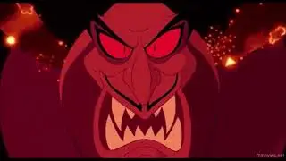 Mushu and Cricket's Reaction to Jafar's Snake Face