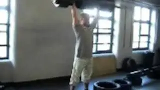 Dan Fieldhouse 115kg Log Lift