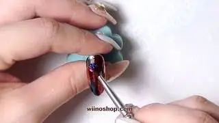 How to Embellish Mirror Nails - Opaline Dust