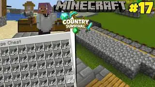 This Generator Makes Cobblestone Too Fast 😱 | Country🌍 Survival | #17
