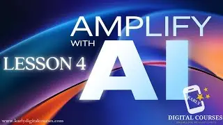 Amplify with AI Vishen Mindvalley Create Your AI Communications Partner Lesson 4