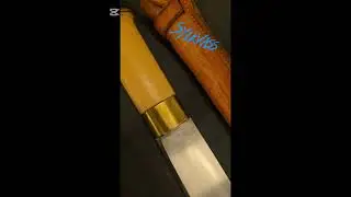 Isak Str&oslash;meng sami knife sharpened