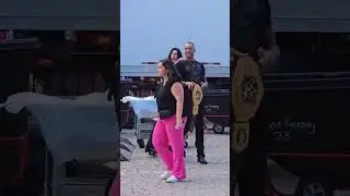 Damian Priest Helping Rhea Ripley