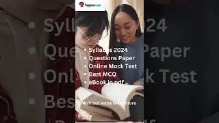 MP SET LIFE SCIENCES Mock Test 2024, Update Syllabus & Pattern 2024, PDF Book, Important MCQs