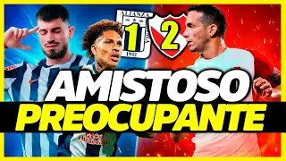DEBUT CON DERROTA: ALIANZA TROPIEZA EN SU PRIMER AMISTOSO (2-1) | PAOLO GUERRERO TITULAR