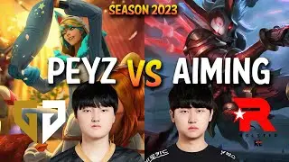 GEN Peyz vs KT Aiming - (Peyz EZREAL & Clid BARD VS Aiming KALISTA - Patch 13.14 KR Ranked
