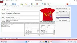 CostingNet working on Windows 11, apparel garment costing, quotation.
